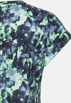 Damen Camel Active T-Shirts & Polos^Allover-Print Shirt mit zertifiziertem Organic Cotton