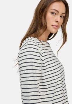 Damen Camel Active T-Shirts & Polos^3/4-Arm T-Shirt mit Seitenschlitzen