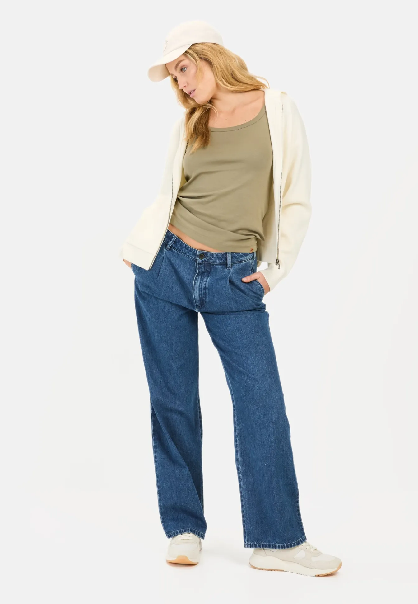 Damen Camel Active T-Shirts & Polos^Basic Top aus reiner Baumwolle