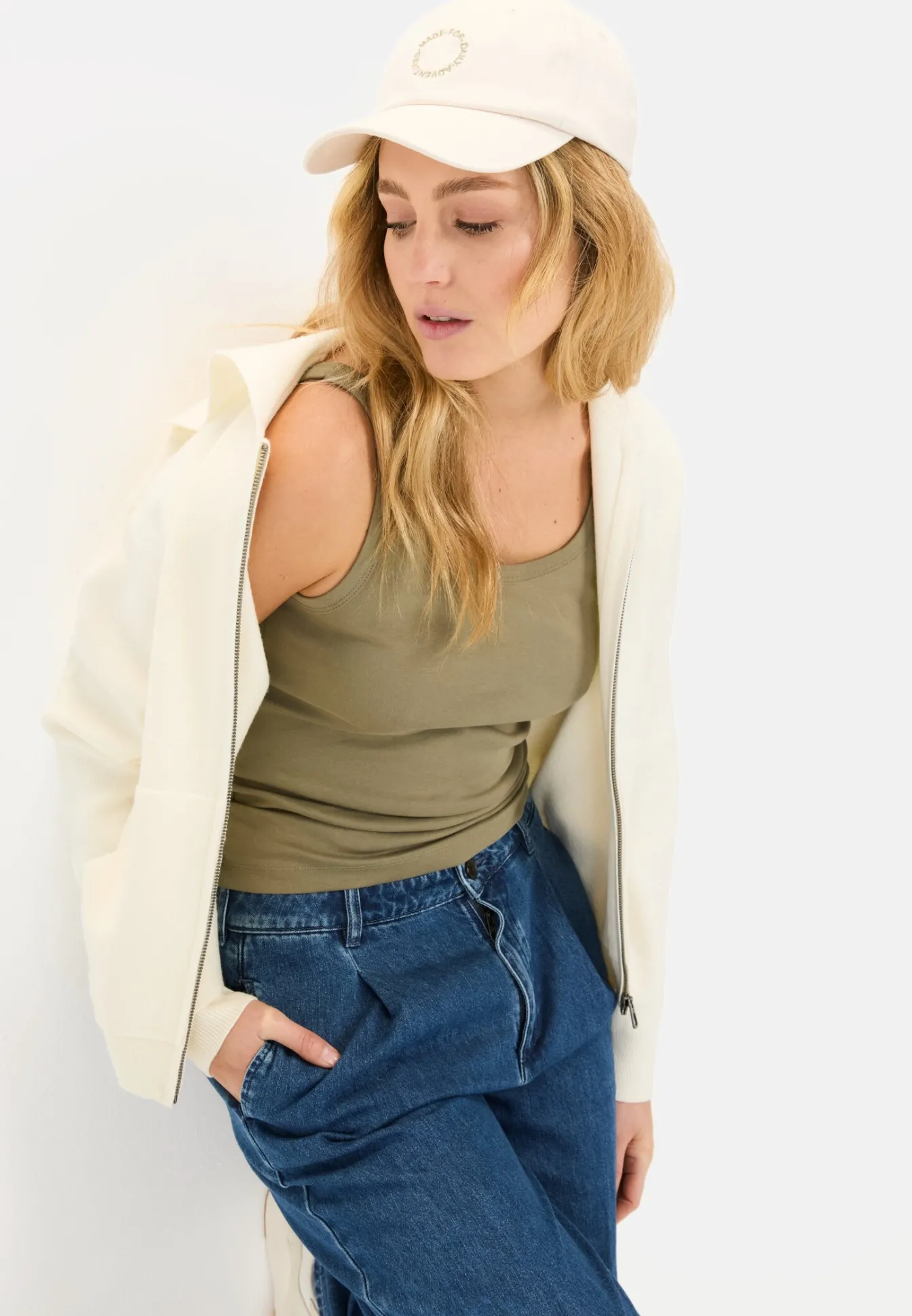 Damen Camel Active T-Shirts & Polos^Basic Top aus reiner Baumwolle