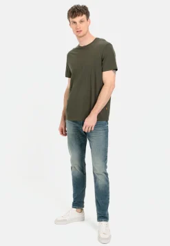 Herren Camel Active T-Shirts & Polos^Basic T-Shirt aus nachhaltigem Organic Cotton