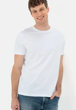Herren Camel Active T-Shirts & Polos^Basic T-Shirt aus nachhaltigem Organic Cotton