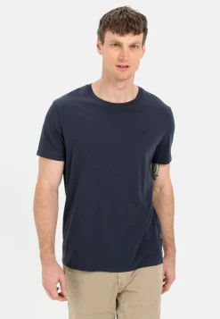 Herren Camel Active T-Shirts & Polos^Basic T-Shirt aus nachhaltigem Organic Cotton