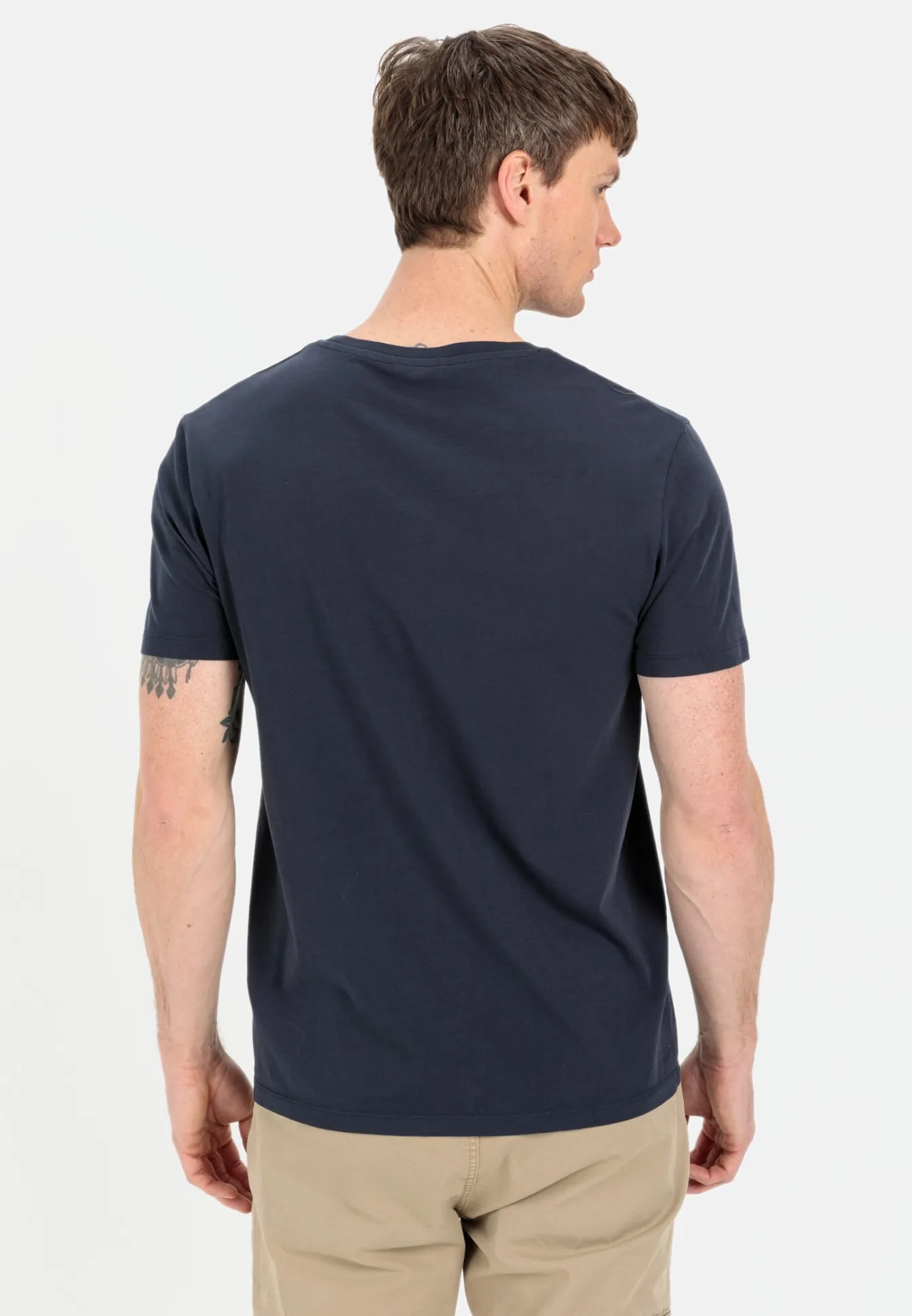 Herren Camel Active T-Shirts & Polos^Basic T-Shirt aus nachhaltigem Organic Cotton