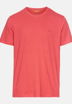 Herren Camel Active T-Shirts & Polos^Basic T-Shirt aus reiner Baumwolle