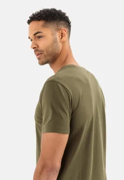 Herren Camel Active T-Shirts & Polos^Basic T-Shirt mit Rundhals aus Organic Cotton