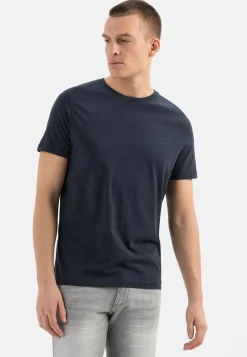 Herren Camel Active T-Shirts & Polos^Basic T-Shirt mit Rundhals aus Organic Cotton