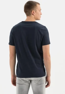 Herren Camel Active T-Shirts & Polos^Basic T-Shirt mit Rundhals aus Organic Cotton