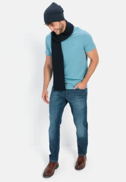 Herren Camel Active T-Shirts & Polos^Basic T-Shirt mit Rundhals aus Organic Cotton