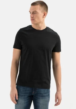 Herren Camel Active T-Shirts & Polos^Basic T-Shirt mit Rundhals aus Organic Cotton