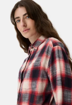 Damen Camel Active Blusen|Overshirts^Baumwollbluse mit Brusttasche