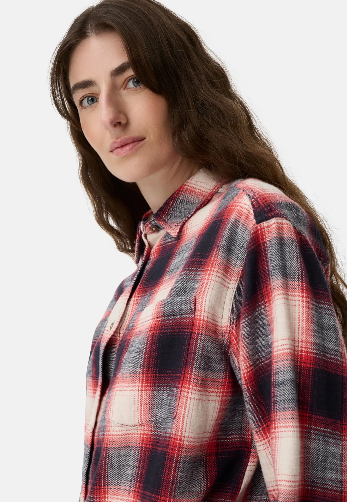 Damen Camel Active Blusen|Overshirts^Baumwollbluse mit Brusttasche