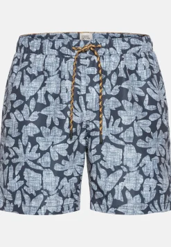 Herren Camel Active Shorts & Bermudas^Beachshorts mit Blätterprint