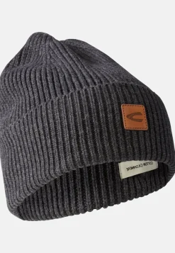 Herren Camel Active Caps & Mützen^Beanie aus einem Baumwoll-Kaschmir-Mix