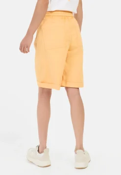 Damen Camel Active Hosen^Bermuda Shorts mit elastischem Tunnelzug