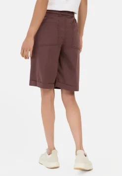 Damen Camel Active Hosen^Bermuda Shorts mit elastischem Tunnelzug