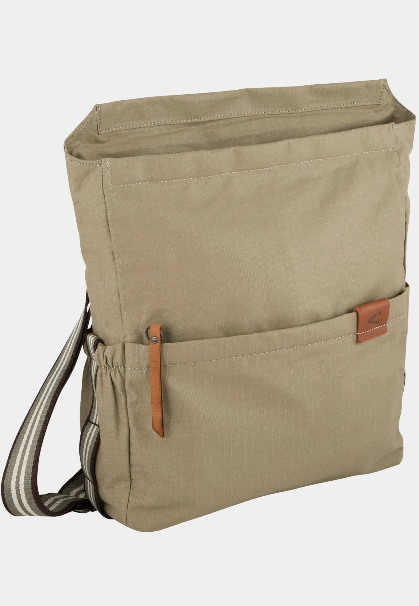 Damen Camel Active Taschen & Rucksäcke^BLAIR Cross Bag aus strukturiertem Canvas Material