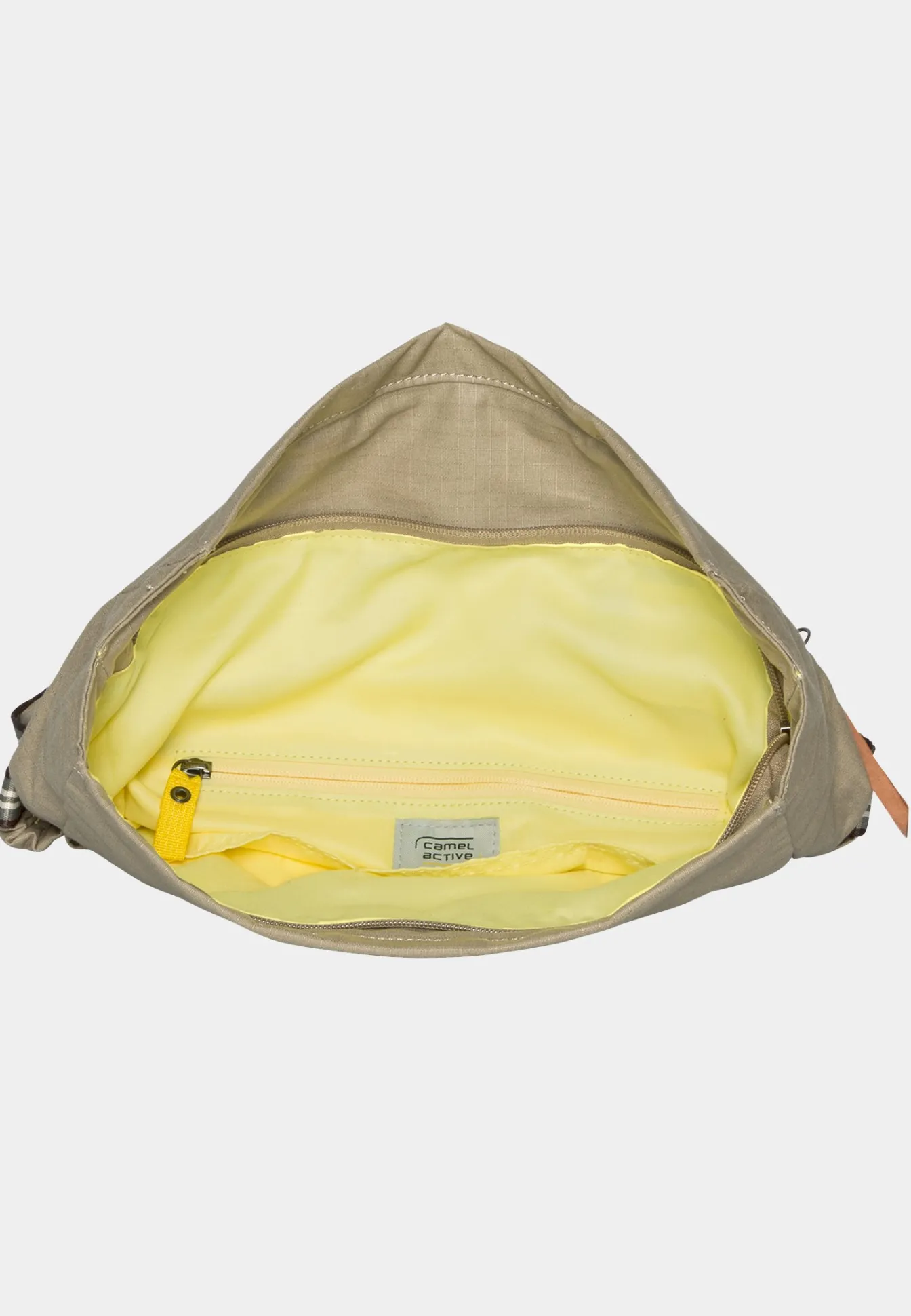 Damen Camel Active Taschen & Rucksäcke^BLAIR Cross Bag aus strukturiertem Canvas Material