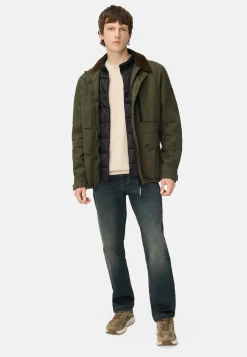 Herren Camel Active Jacken & Westen^Blouson mit Hemdkragen und Fleece-Futter