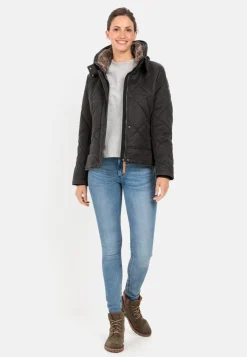 Damen Camel Active Jacken & Westen^Blouson mit Stehkragen im Vintage Look