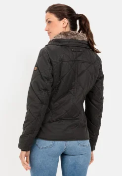 Damen Camel Active Jacken & Westen^Blouson mit Stehkragen im Vintage Look