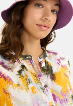 Damen Camel Active Blusen^Bluse mit Allover-Print