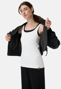 Damen Camel Active Jacken & Westen^Bomberjacke mit 2-Wege-Reißverschluss