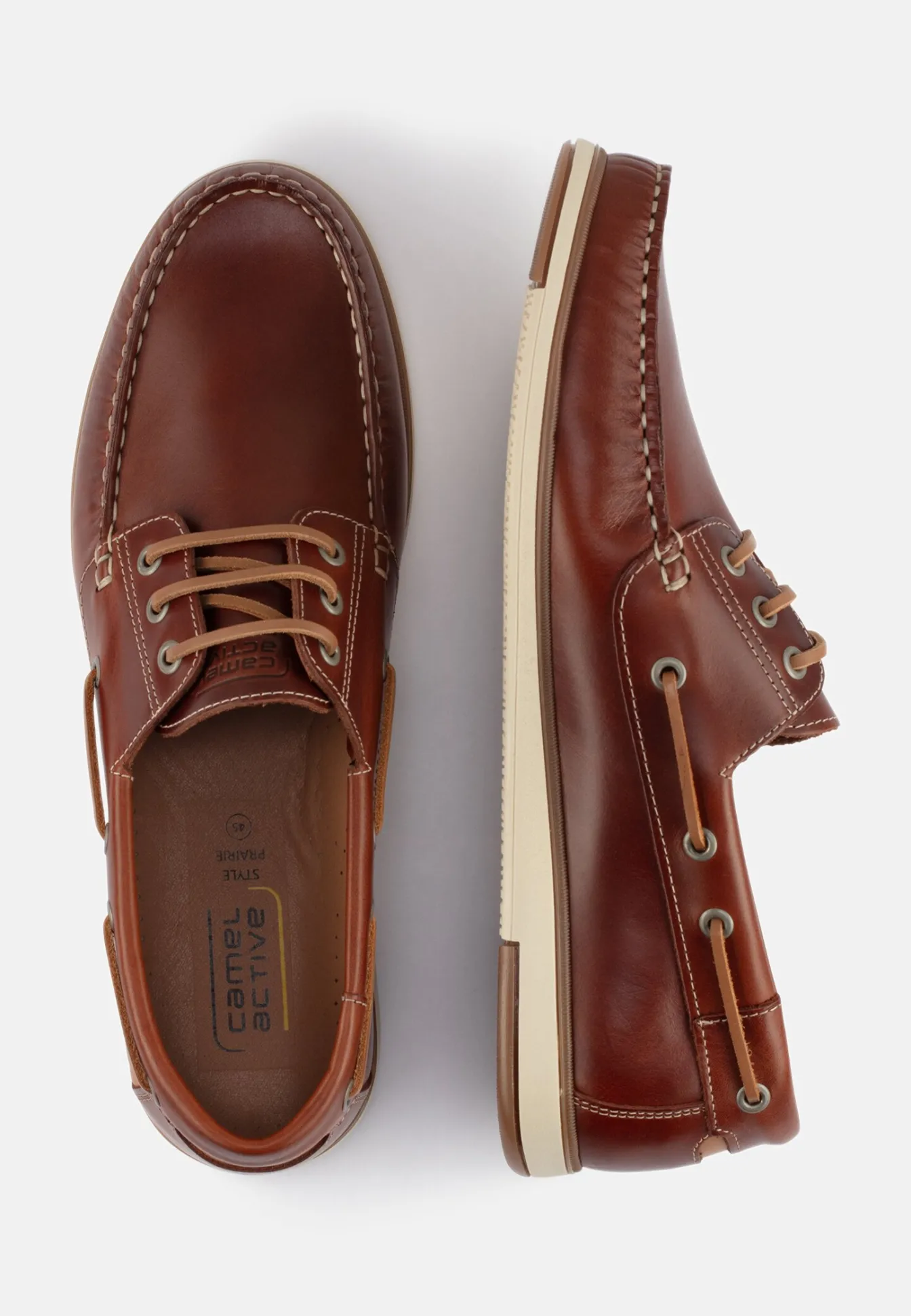 Herren Camel Active Halbschuhe^Bootschuhe aus Leder