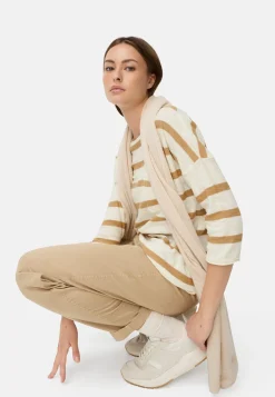Damen Camel Active Pullover & Cardigans^Boxy Strickpullover mit 3/4-Ärmeln