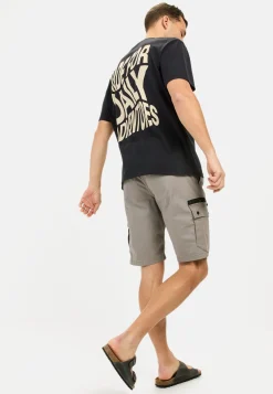 Herren Camel Active Shorts & Bermudas^Cargo-Shorts mit Kordelzug und Stretch