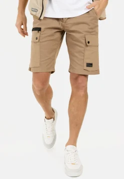 Herren Camel Active Shorts & Bermudas^Cargo-Shorts mit Kordelzug und Stretch