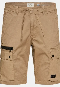 Herren Camel Active Shorts & Bermudas^Cargo-Shorts mit Kordelzug und Stretch