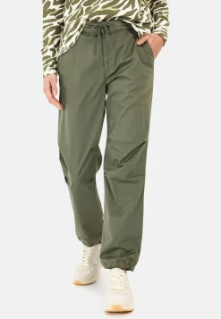 Damen Camel Active Hosen^Casual Pants aus einem Baumwollmix