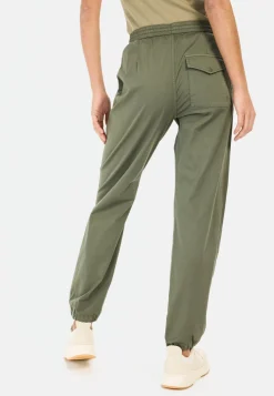 Damen Camel Active Hosen^Casual Pants aus einem Baumwollmix