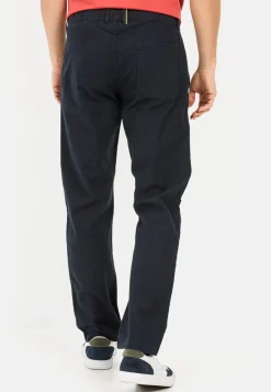 Herren Camel Active Hosen^Chinohose mit Kordelzug aus einem Leinenmix