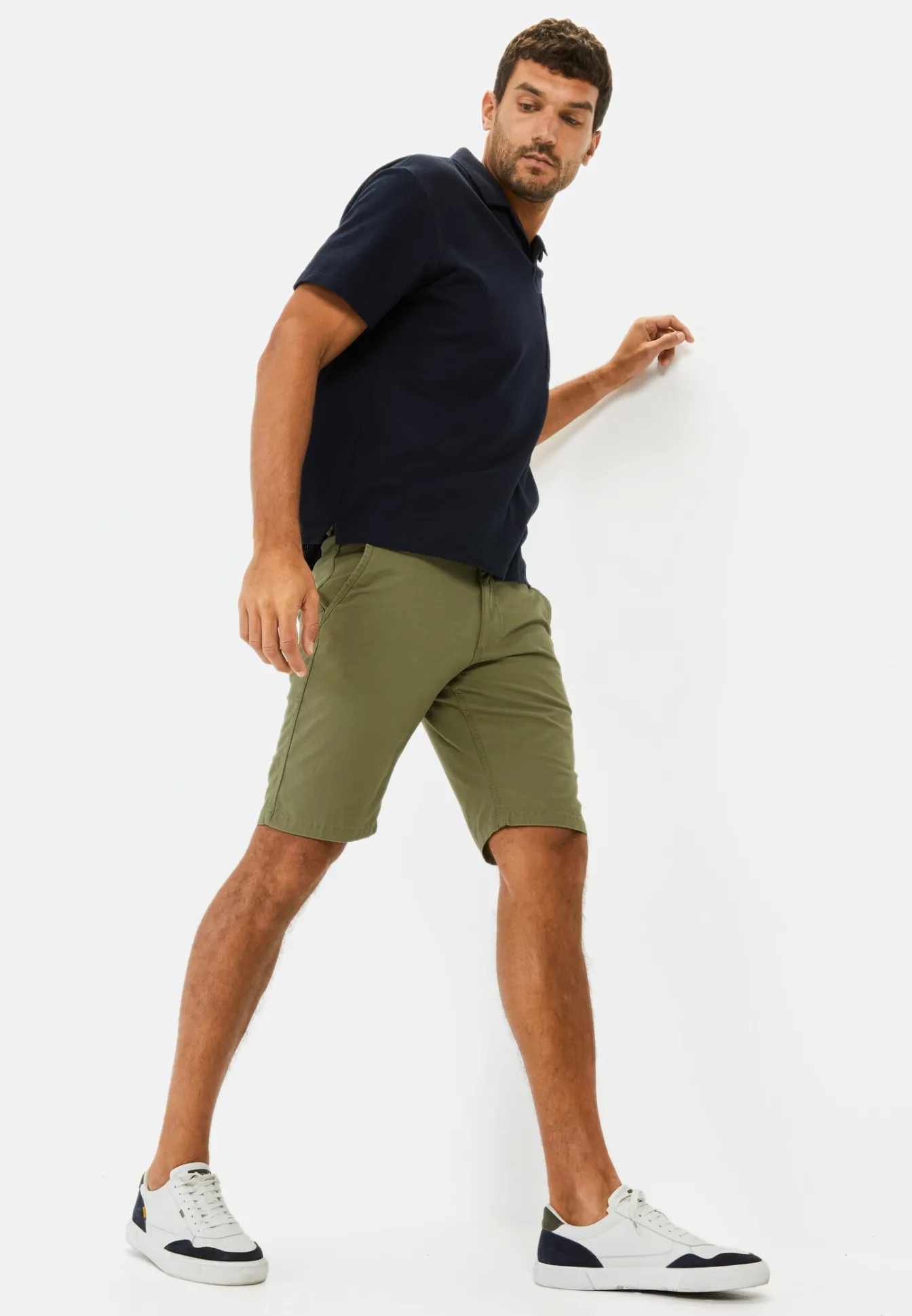 Herren Camel Active Shorts & Bermudas^Chinoshorts aus Baumwolle mit Stretch