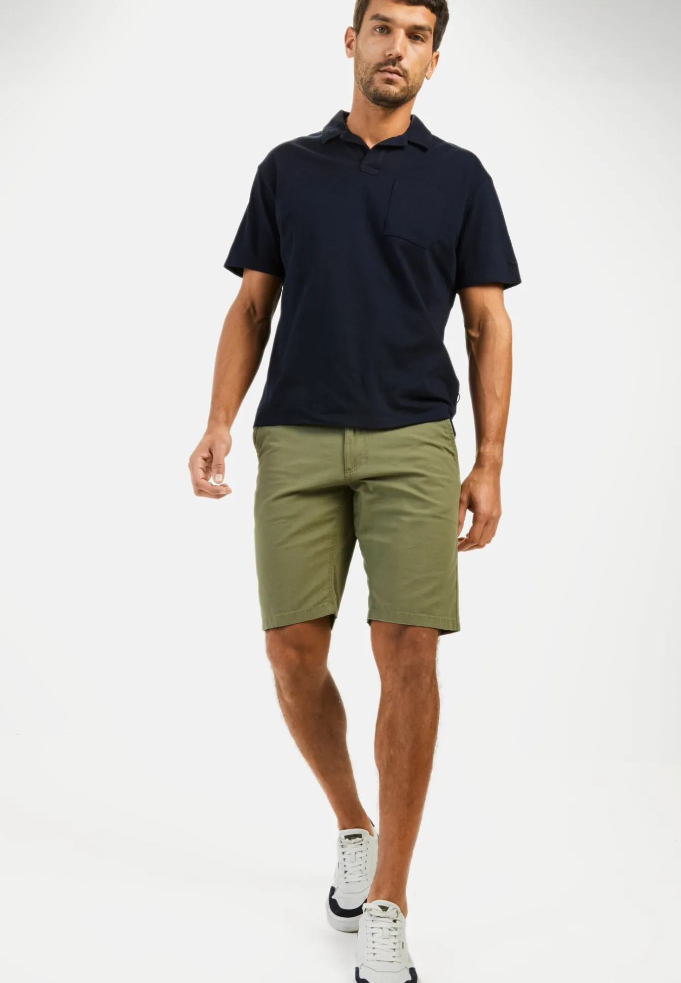 Herren Camel Active Shorts & Bermudas^Chinoshorts aus Baumwolle mit Stretch