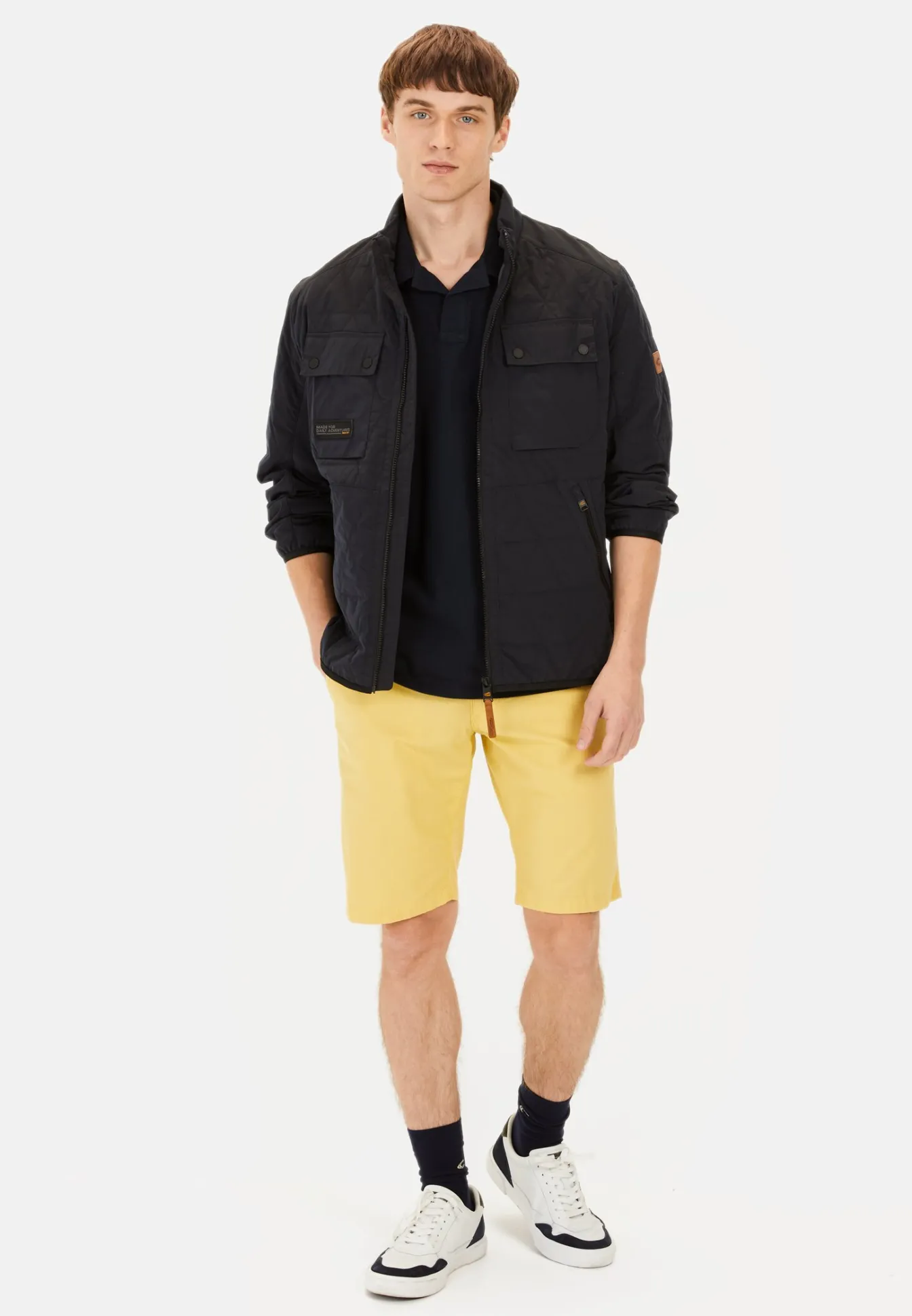 Herren Camel Active Shorts & Bermudas^Chinoshorts aus Baumwolle mit Stretch