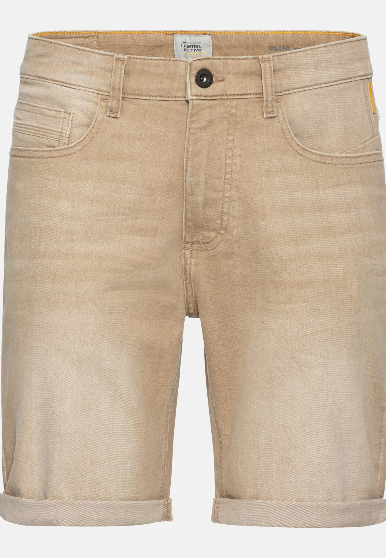 Herren Camel Active Shorts & Bermudas^Colour Denim Shorts Slim Fit