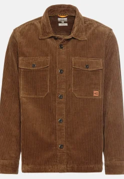 Herren Camel Active Overshirts^Cord Overshirt aus reiner Baumwolle