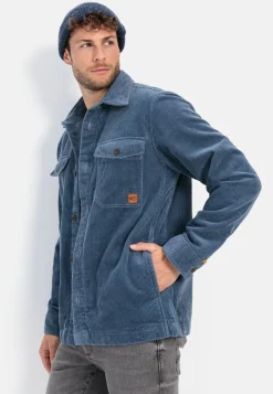 Herren Camel Active Overshirts^Cord Overshirt aus reiner Baumwolle