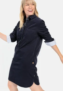 Damen Camel Active Kleider^Cordkleid aus reiner Baumwolle
