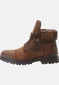 Herren Camel Active Boots^CREEK Schnürschuhe mit Teddyfutter