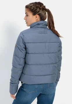 Damen Camel Active Jacken & Westen^Cropped Pufferjacke aus recyceltem Polyester