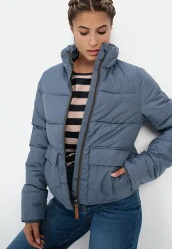 Damen Camel Active Jacken & Westen^Cropped Pufferjacke aus recyceltem Polyester