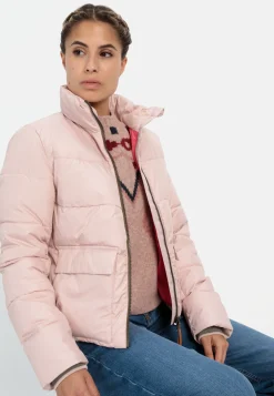 Damen Camel Active Jacken & Westen^Cropped Pufferjacke aus recyceltem Polyester