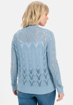 Damen Camel Active Pullover & Cardigans^Feinstrickpullover mit V-Ausschnitt