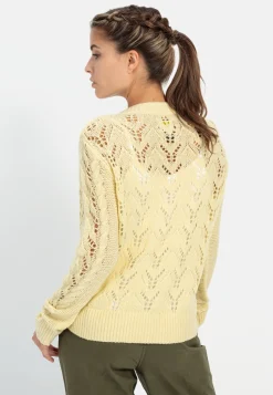 Damen Camel Active Pullover & Cardigans^Feinstrickpullover mit V-Ausschnitt