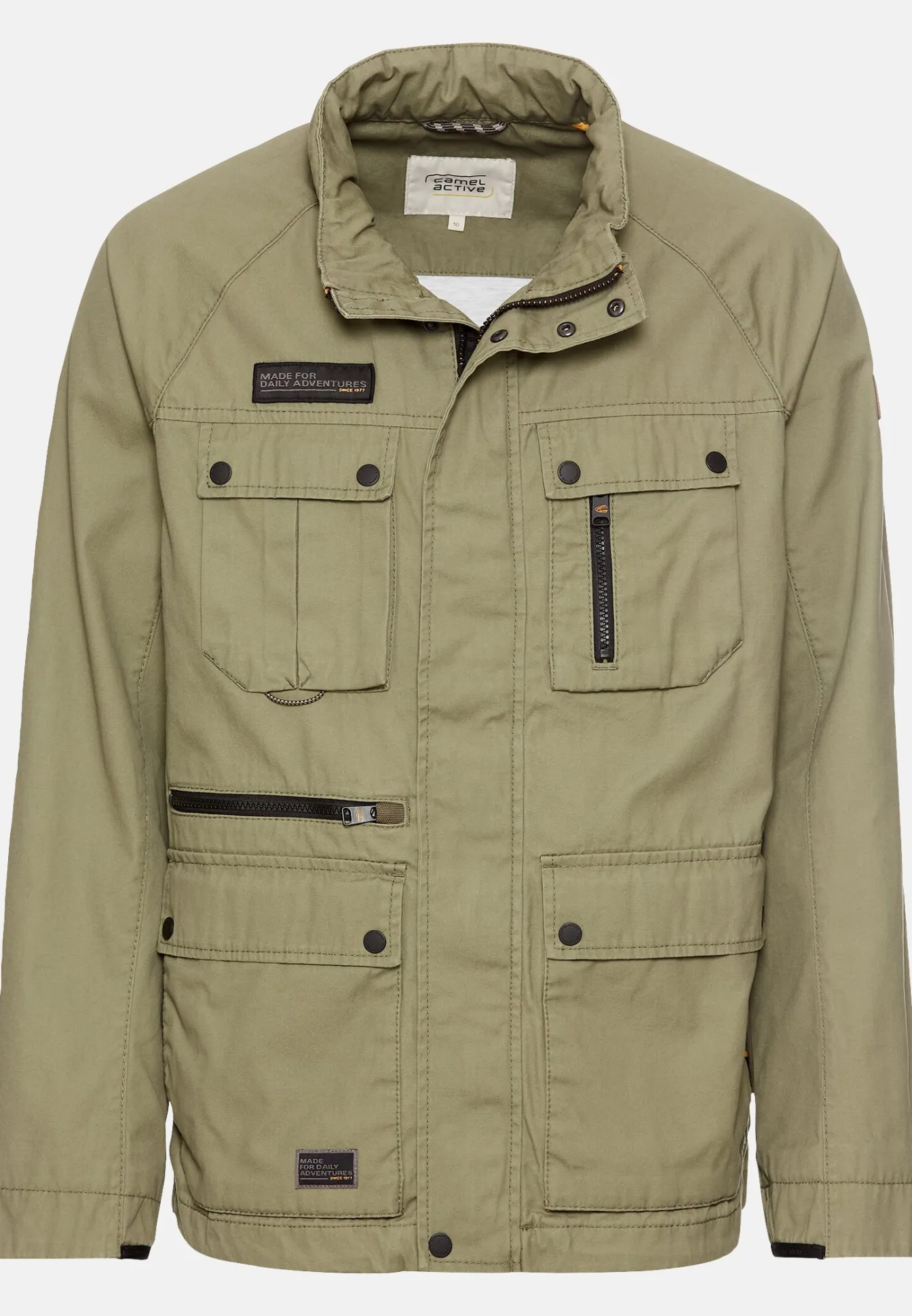 Herren Camel Active Jacken & Westen^Fieldjacket aus reiner Baumwolle