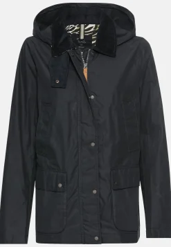 Damen Camel Active Jacken & Westen^Fieldjacket mit Cordkragen